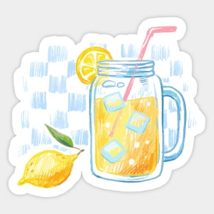 Lemonade Hand Drawn Sticker